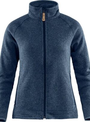 Fjällräven Ãvik Fleece Zip Sweater Womens, Navy